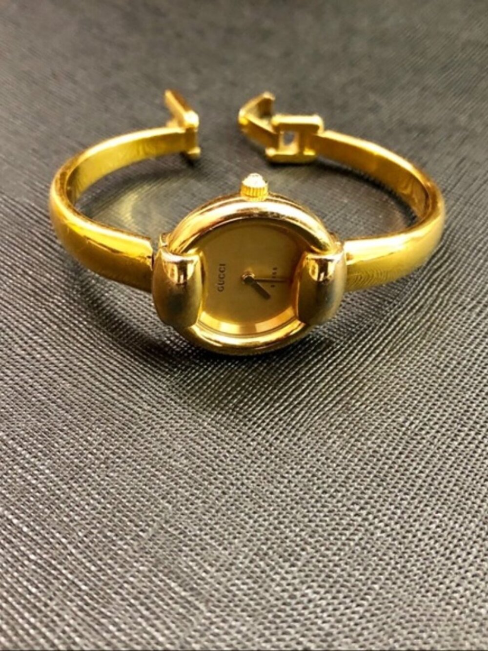 GUCCI AUTHENTIC 1400L Yellow Gold Plated Vintage 90s Watch